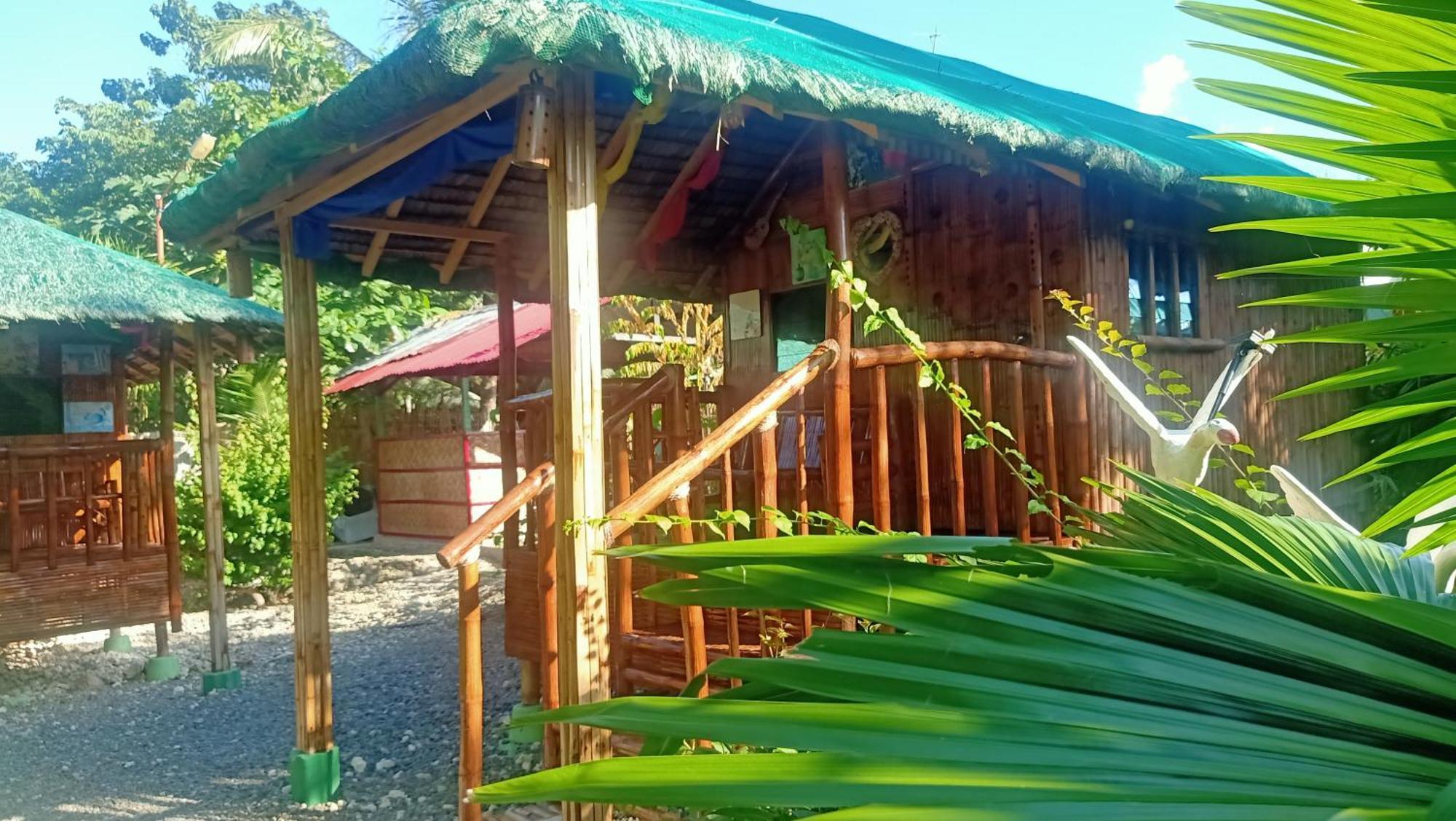 Moalboal Bamboo House / Rooms Kültér fotó